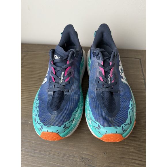 HOKA Speedgoat 6 Trail Running Shoes Women's Size US 8 B Varsity Navy - Picture 3 of 8